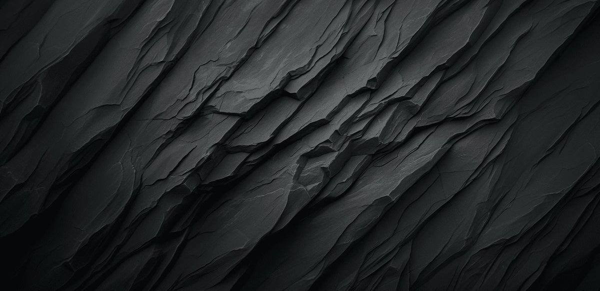 Papier peint imitation ardoise effet brut