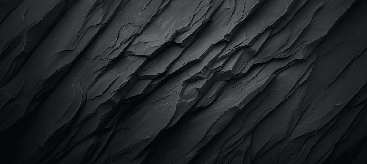 Papier peint imitation ardoise effet brut