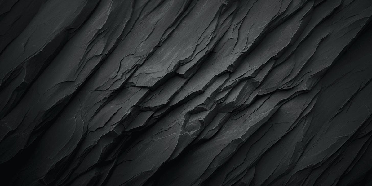 Papier peint imitation ardoise effet brut