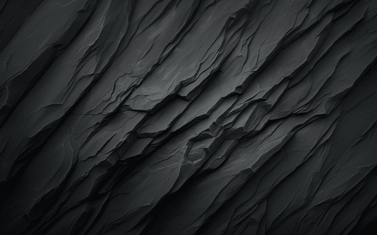 Papier peint imitation ardoise effet brut