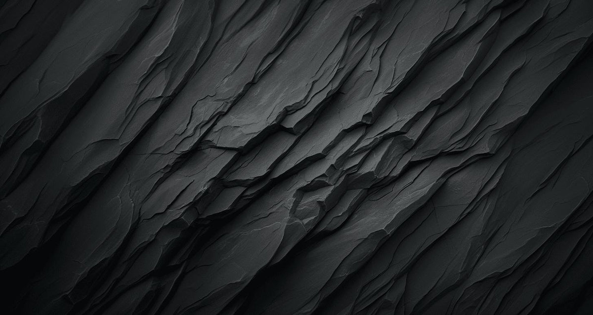 Papier peint imitation ardoise effet brut