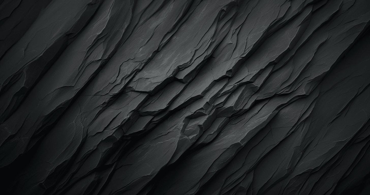 Papier peint imitation ardoise effet brut