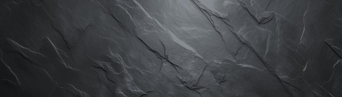 Papier peint imitation ardoise gris foncé
