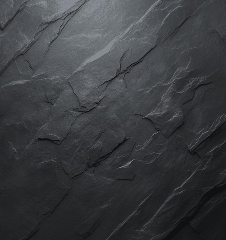 Papier peint imitation ardoise gris foncé