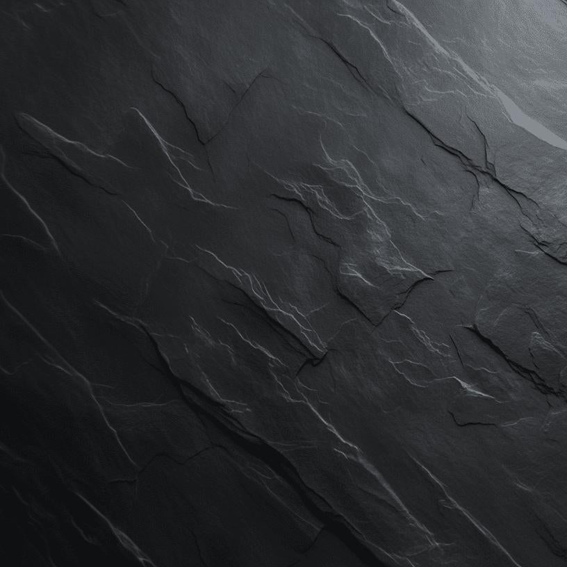 Papier peint imitation ardoise gris foncé