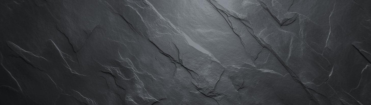 Papier peint imitation ardoise gris foncé