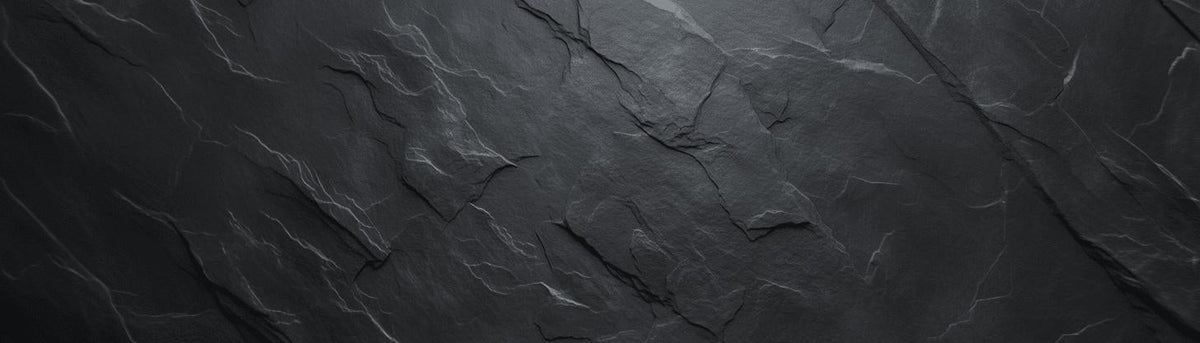 Papier peint imitation ardoise gris foncé