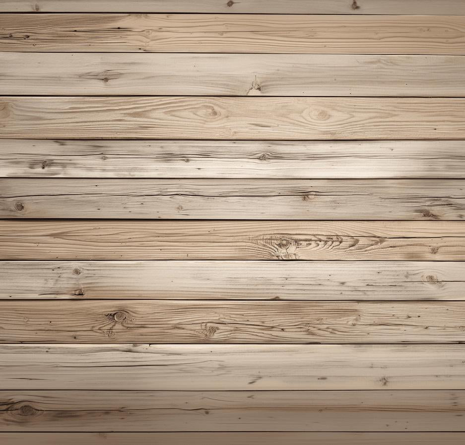 Papier peint imitation bois clair planches fines