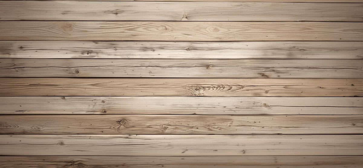 Papier peint imitation bois clair planches fines