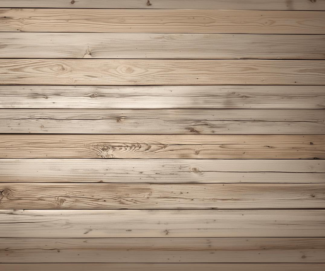 Papier peint imitation bois clair planches fines