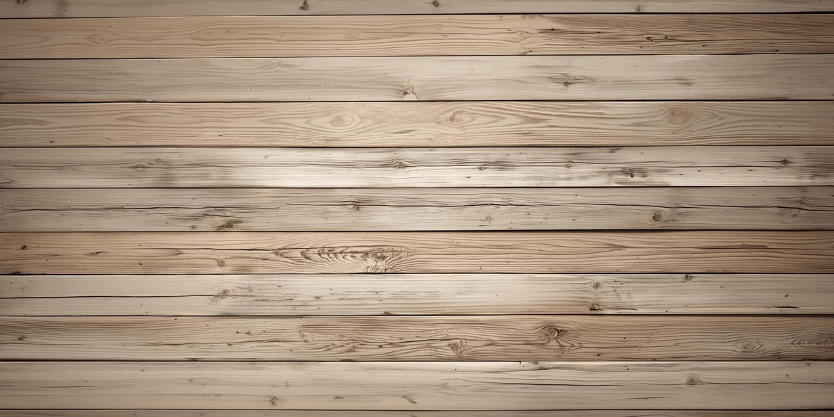 Papier peint imitation bois clair planches fines