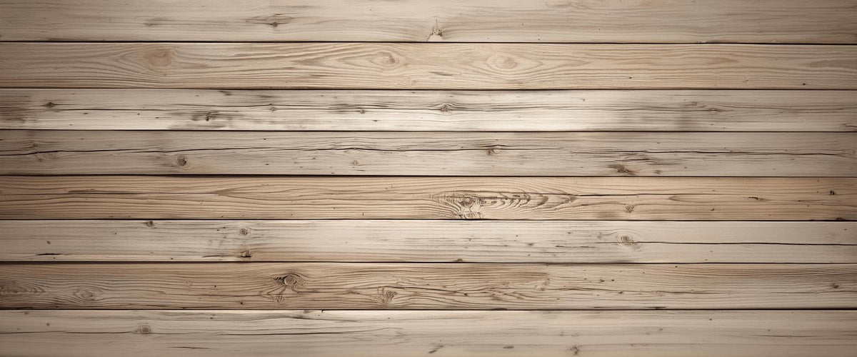 Papier peint imitation bois clair planches fines