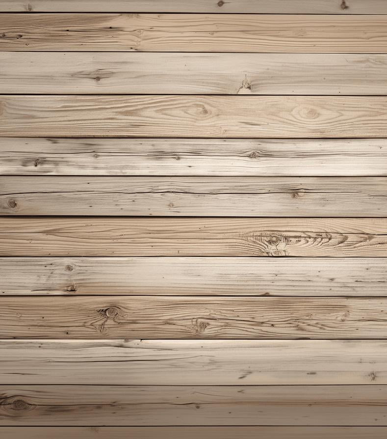 Papier peint imitation bois clair planches fines