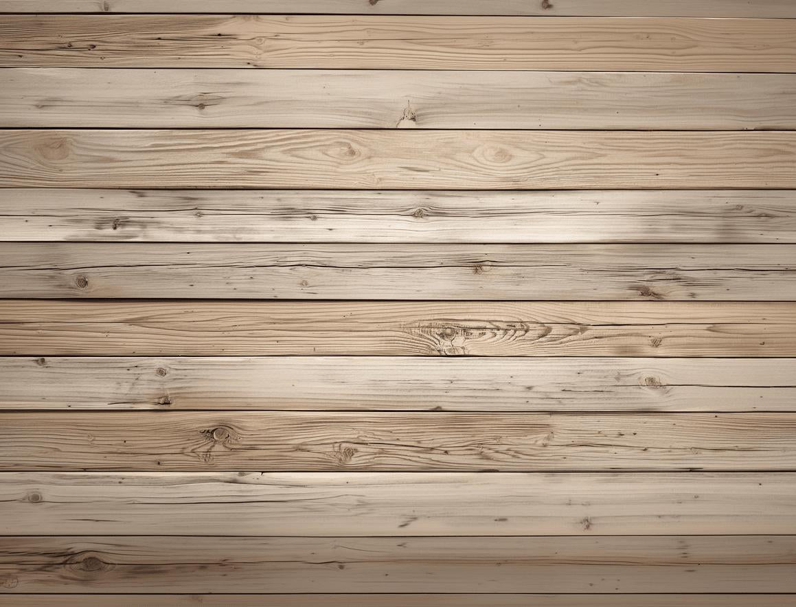 Papier peint imitation bois clair planches fines
