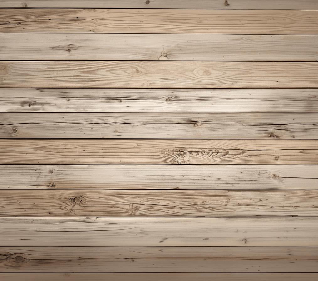 Papier peint imitation bois clair planches fines