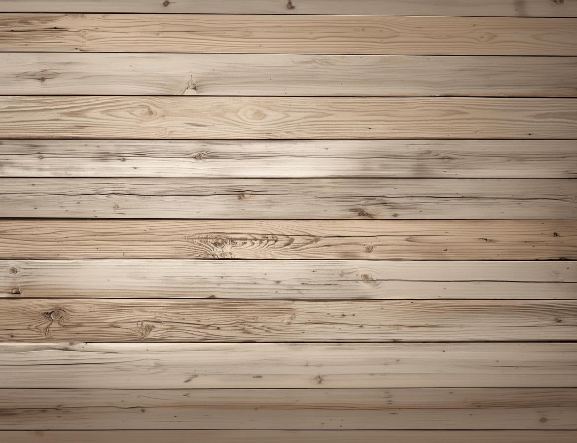 Papier peint imitation bois clair planches fines