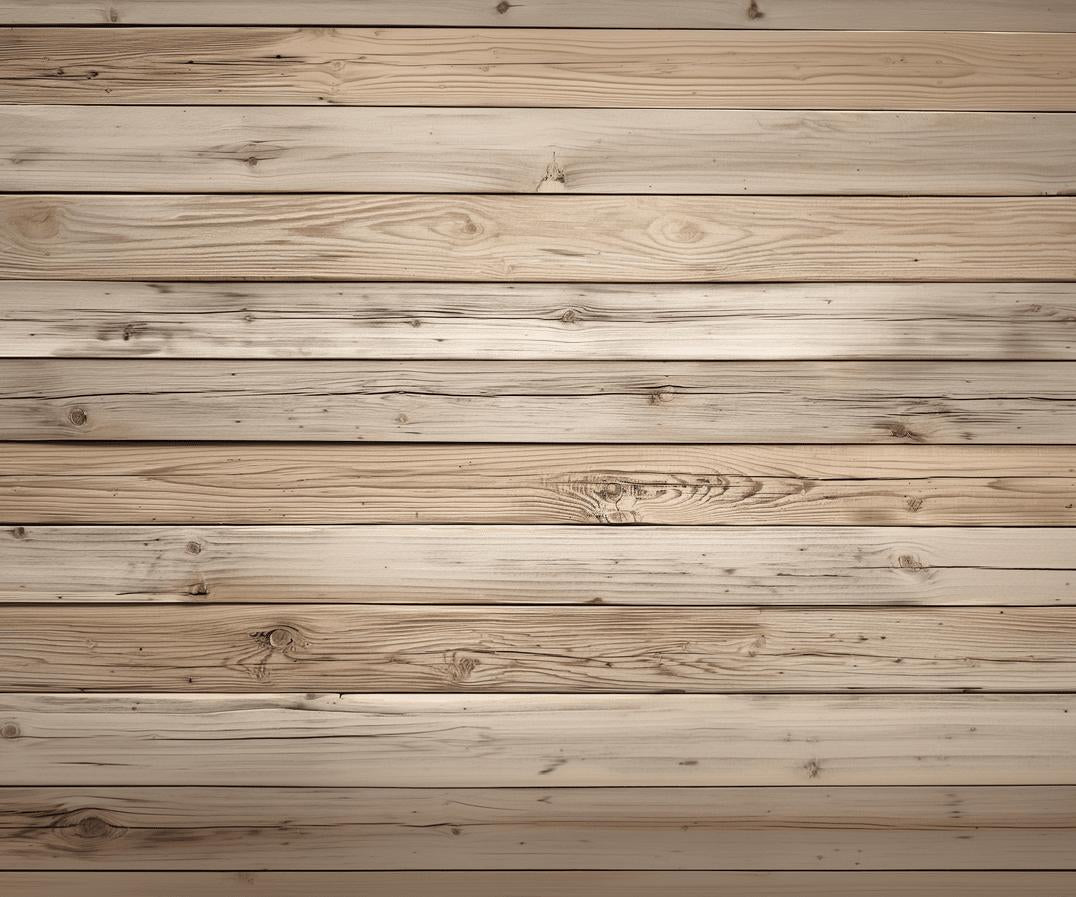 Papier peint imitation bois clair planches fines
