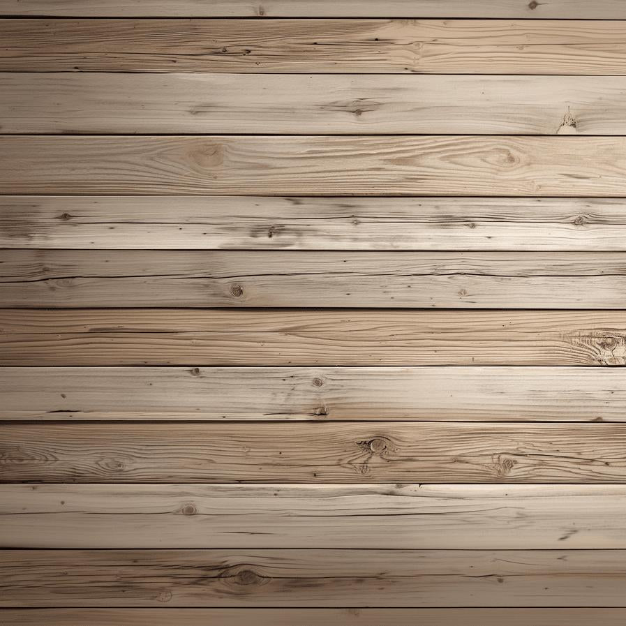 Papier peint imitation bois clair planches fines