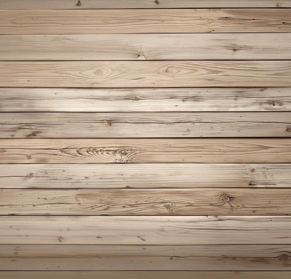 Papier peint imitation bois clair planches fines