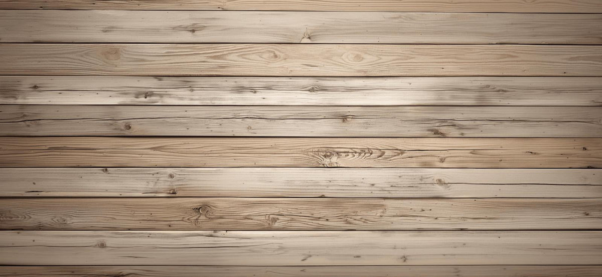 Papier peint imitation bois clair planches fines
