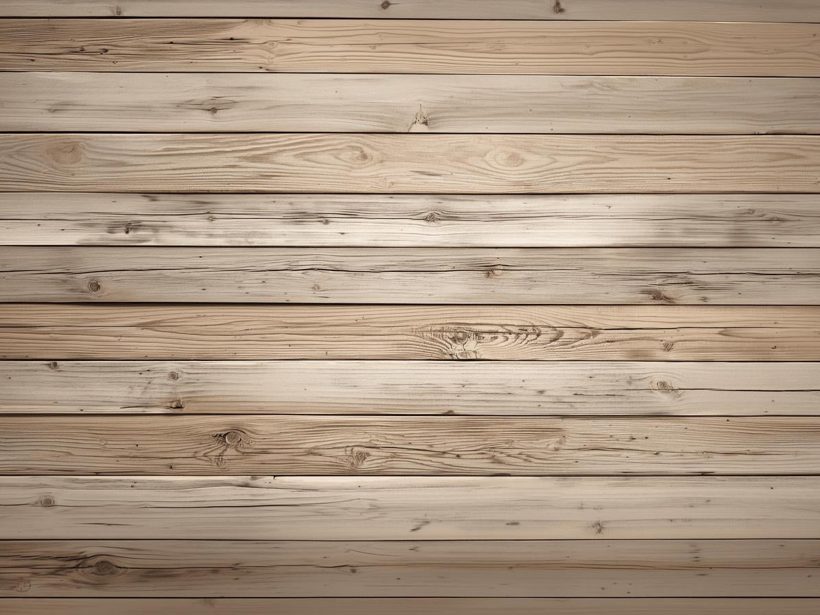 Papier peint imitation bois clair planches fines