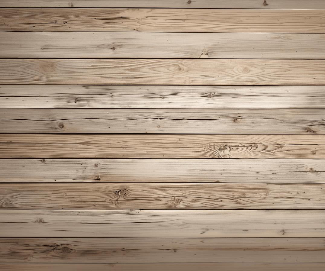 Papier peint imitation bois clair planches fines
