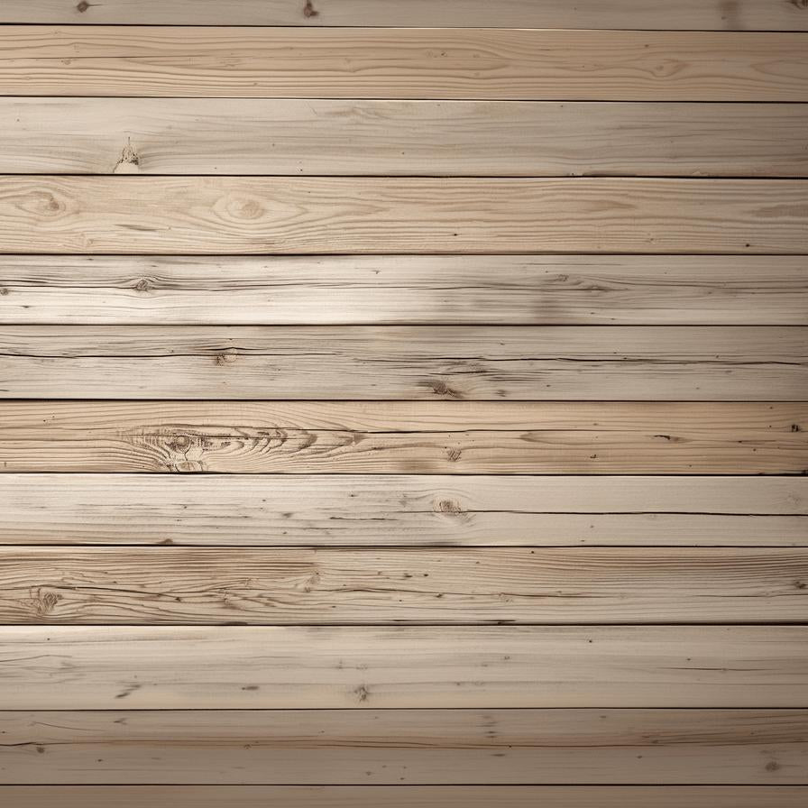 Papier peint imitation bois clair planches fines