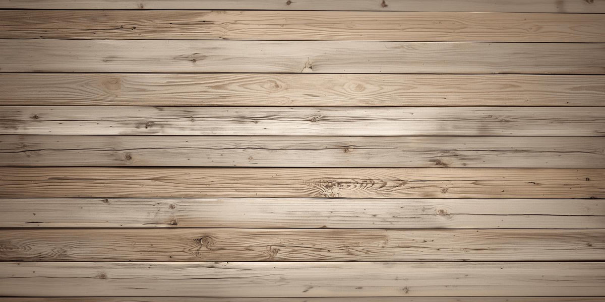 Papier peint imitation bois clair planches fines