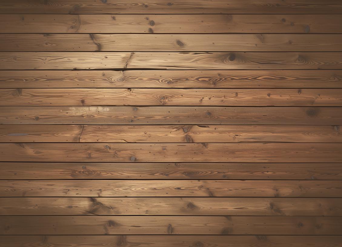 Papier peint imitation bois horizontal marron