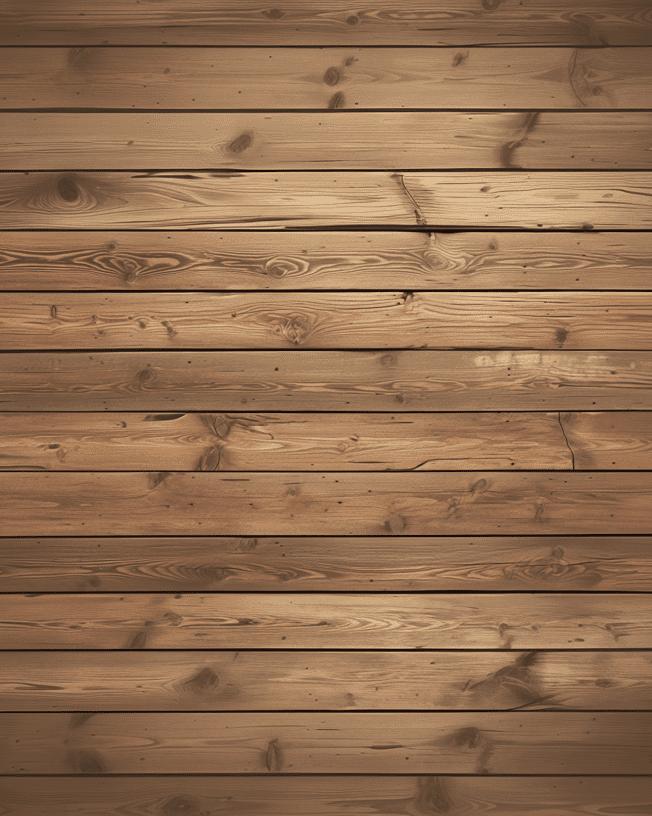 Papier peint imitation bois horizontal marron