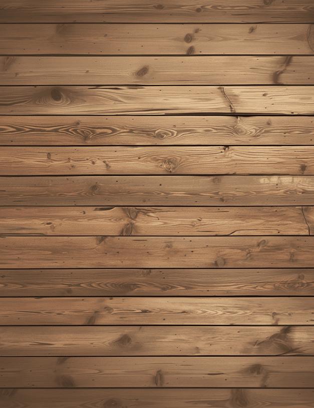 Papier peint imitation bois horizontal marron