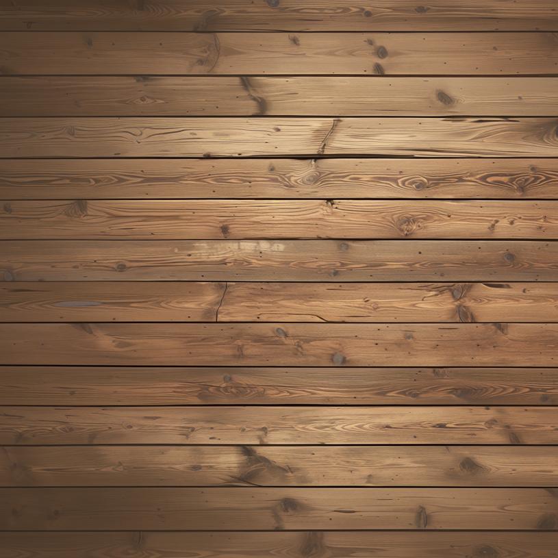Papier peint imitation bois horizontal marron