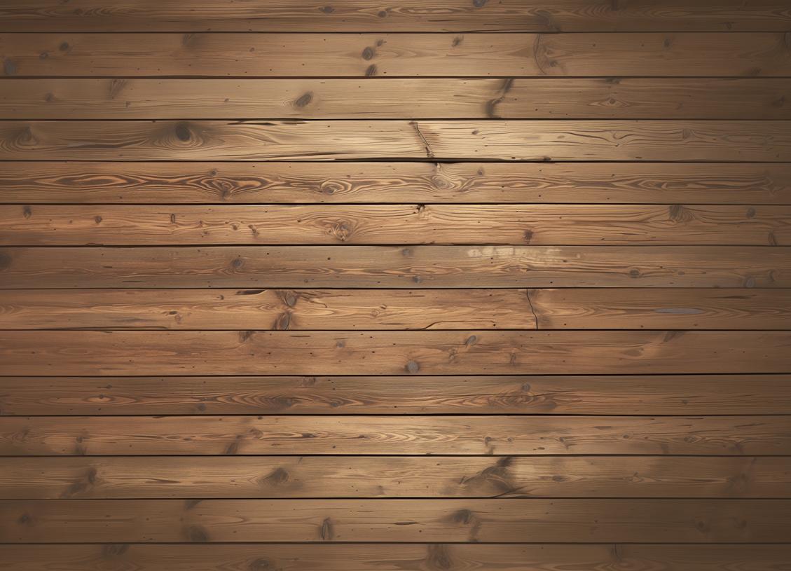 Papier peint imitation bois horizontal marron