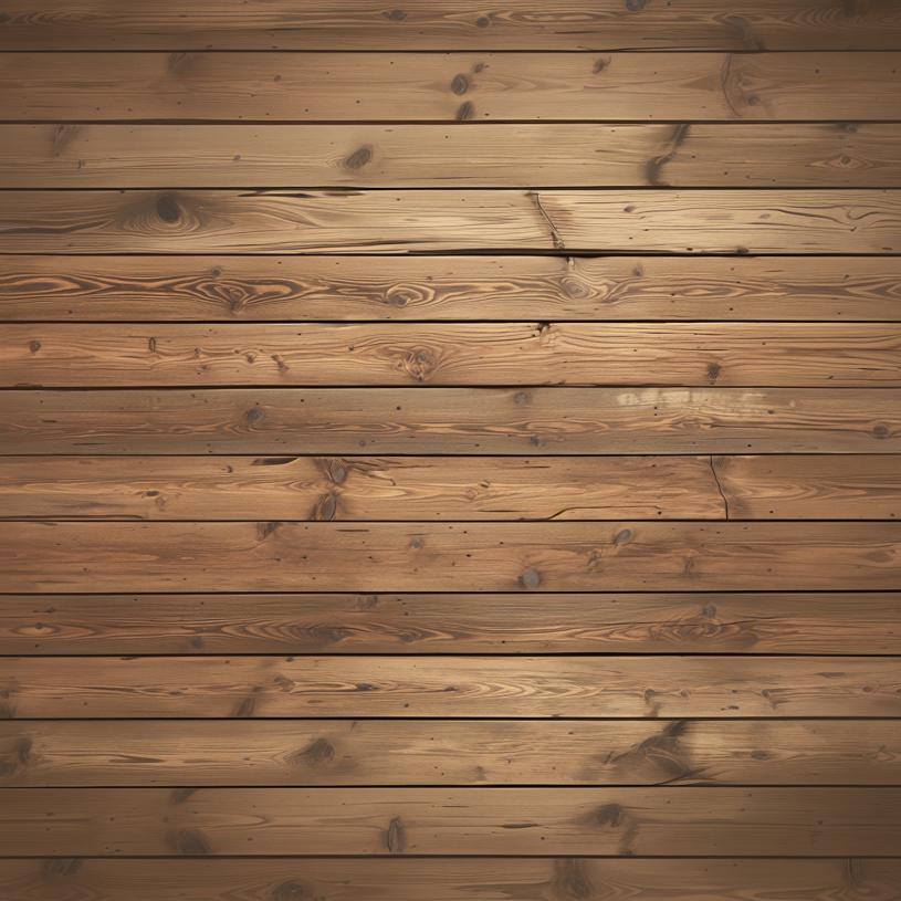 Papier peint imitation bois horizontal marron