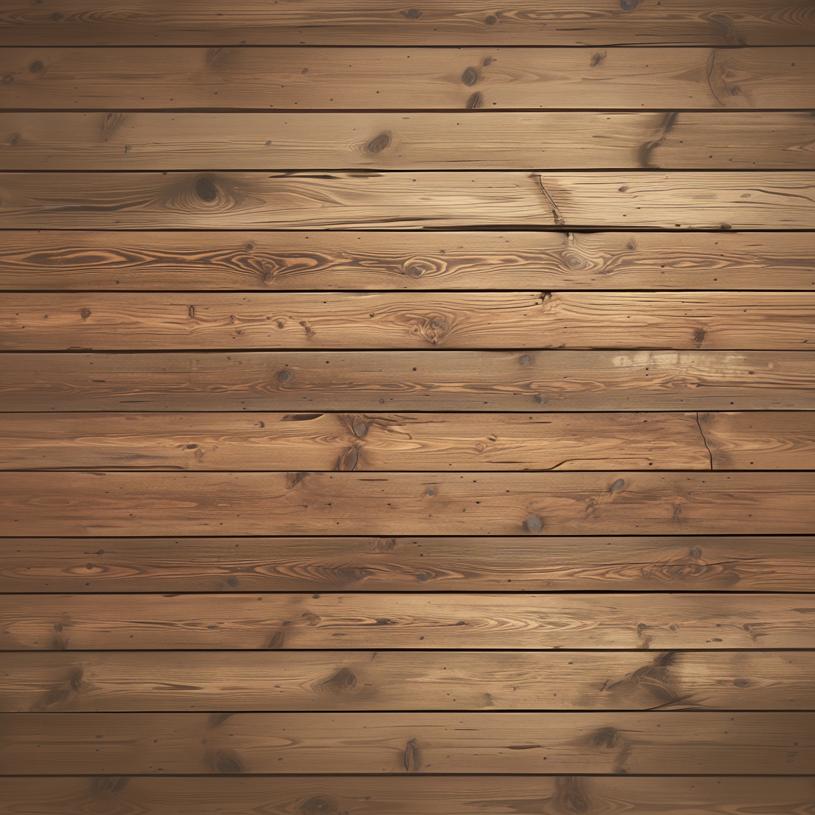 Papier peint imitation bois horizontal marron