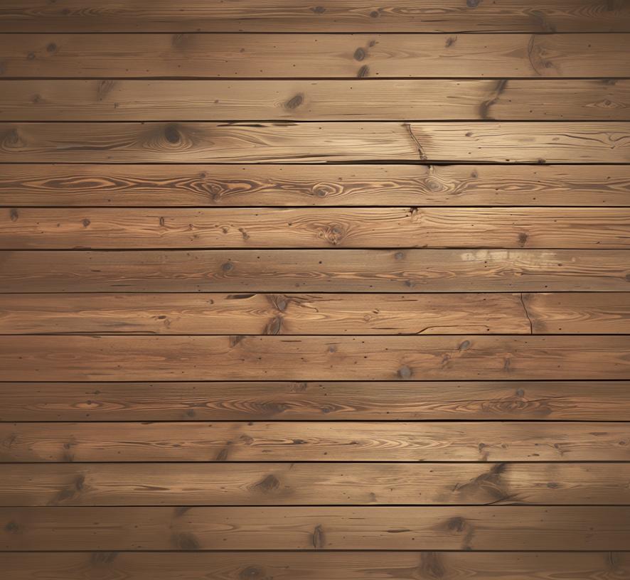 Papier peint imitation bois horizontal marron