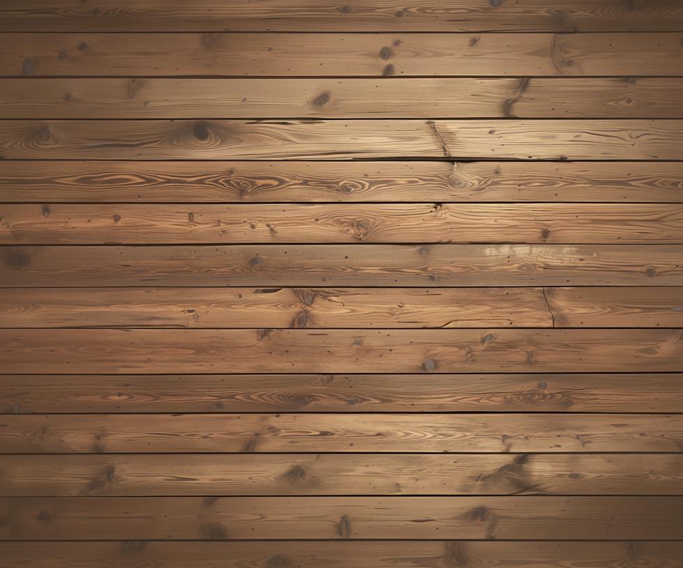 Papier peint imitation bois horizontal marron