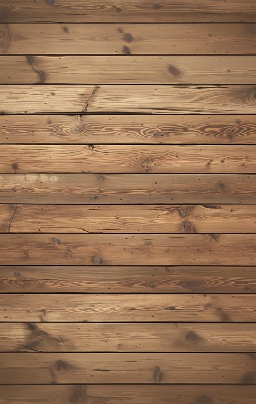 Papier peint imitation bois horizontal marron