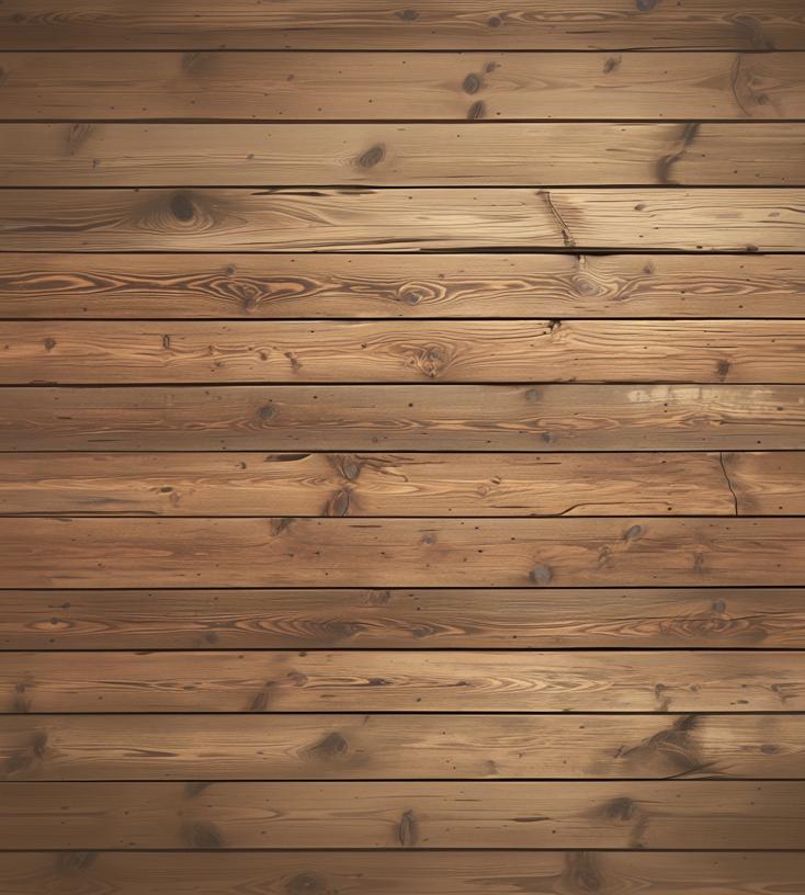 Papier peint imitation bois horizontal marron