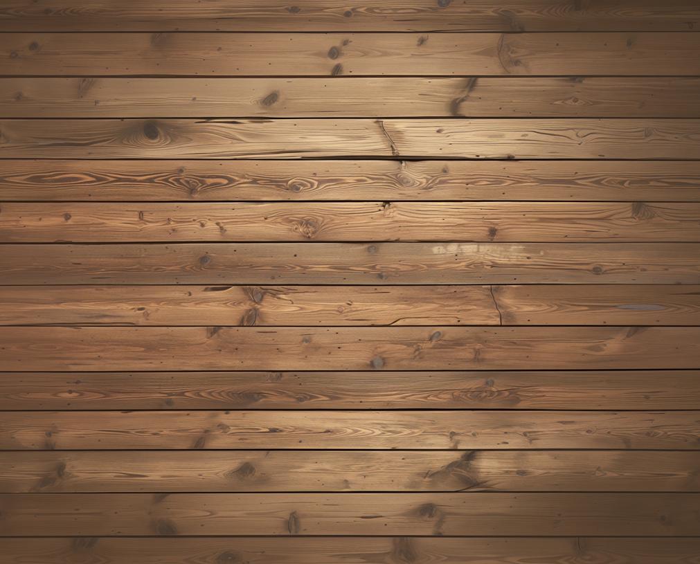 Papier peint imitation bois horizontal marron