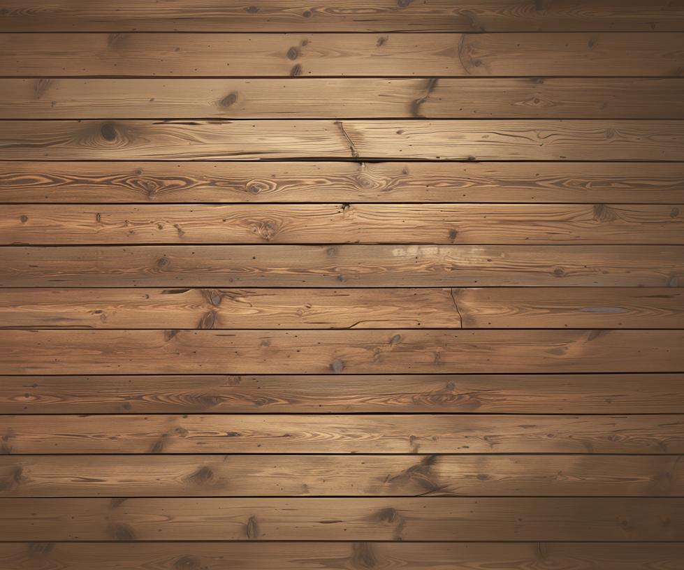 Papier peint imitation bois horizontal marron