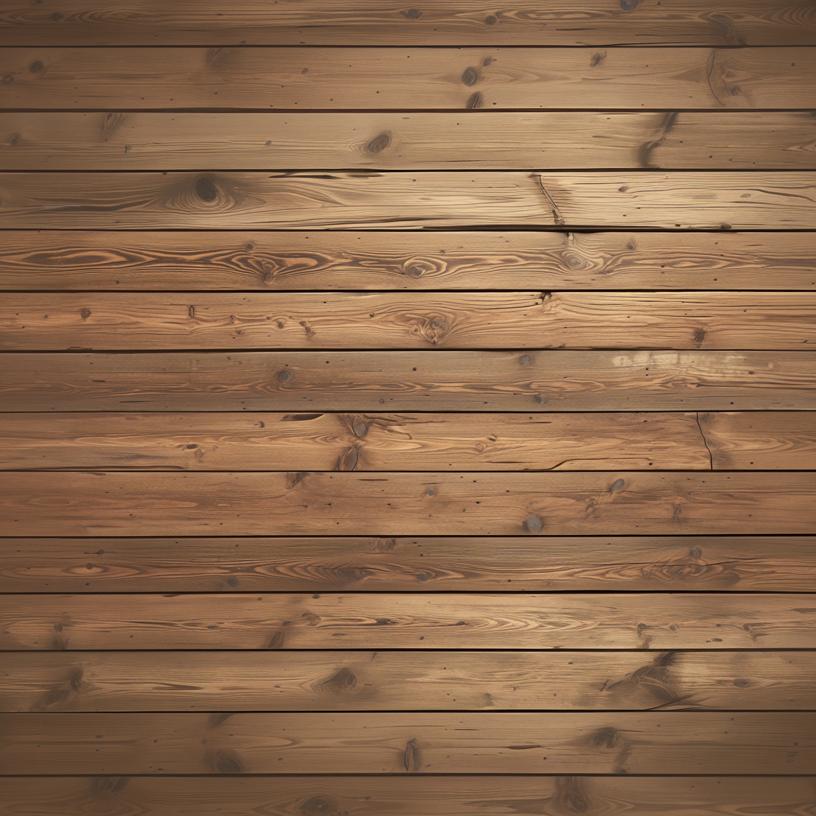 Papier peint imitation bois horizontal marron