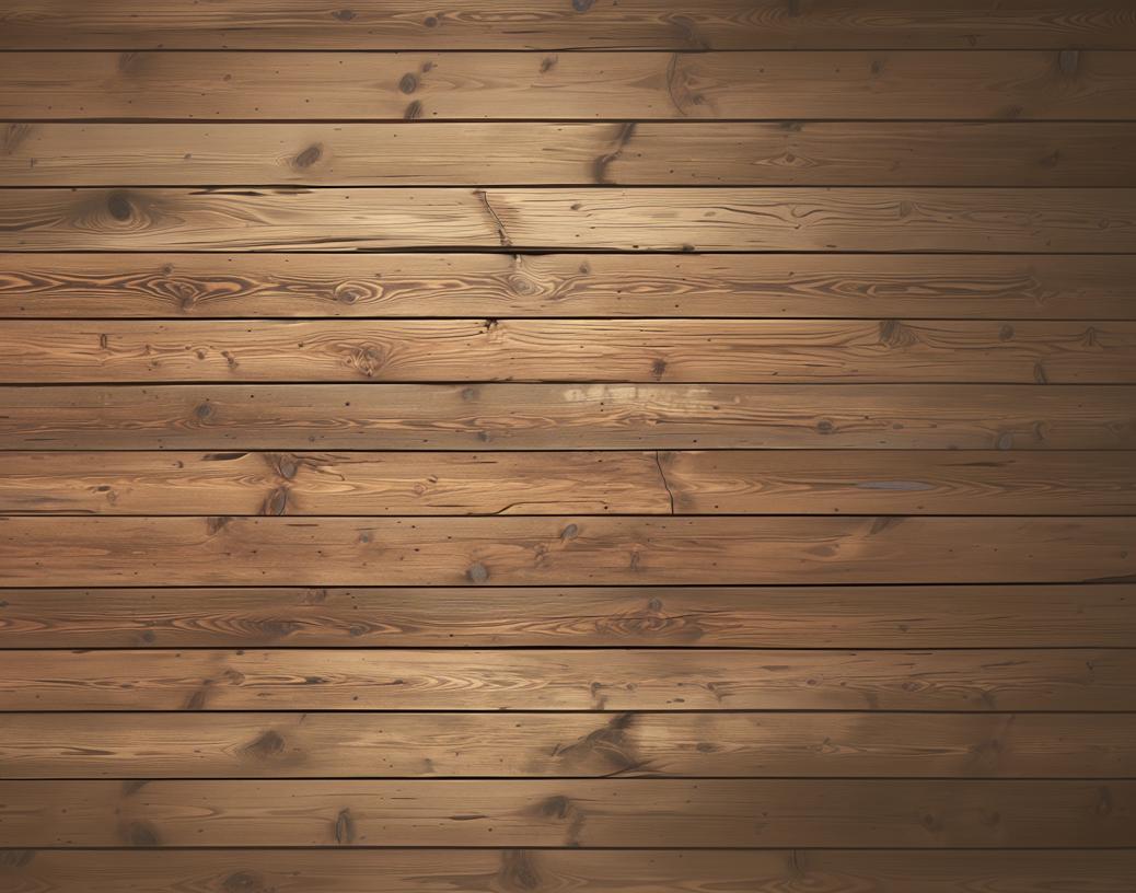 Papier peint imitation bois horizontal marron