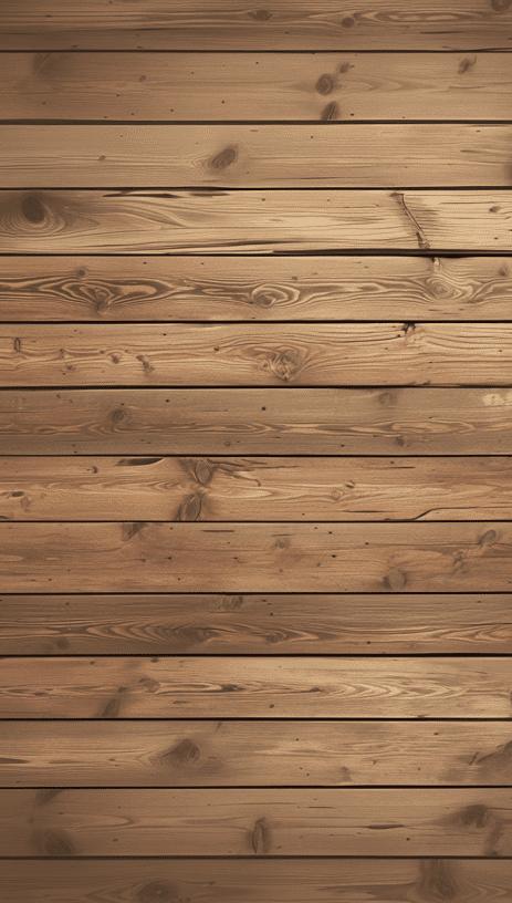 Papier peint imitation bois horizontal marron
