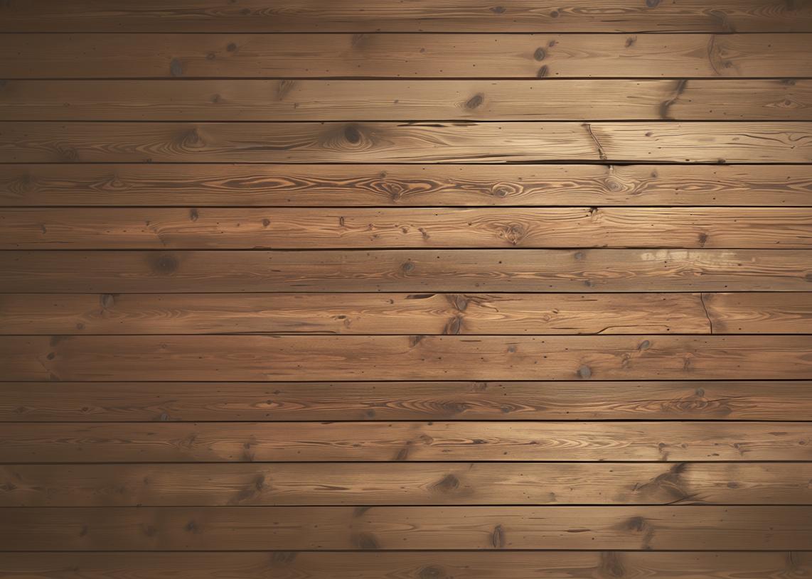 Papier peint imitation bois horizontal marron