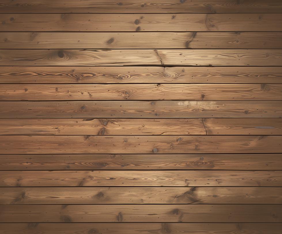 Papier peint imitation bois horizontal marron