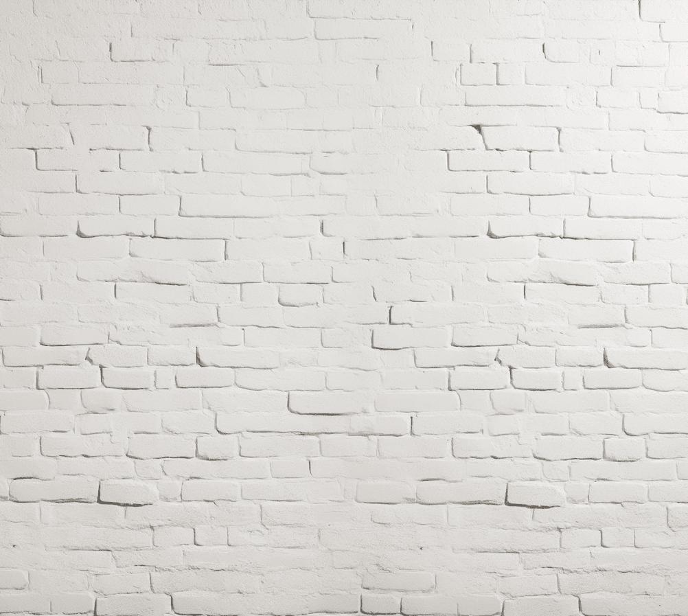 Papier peint brique blanche effet relief
