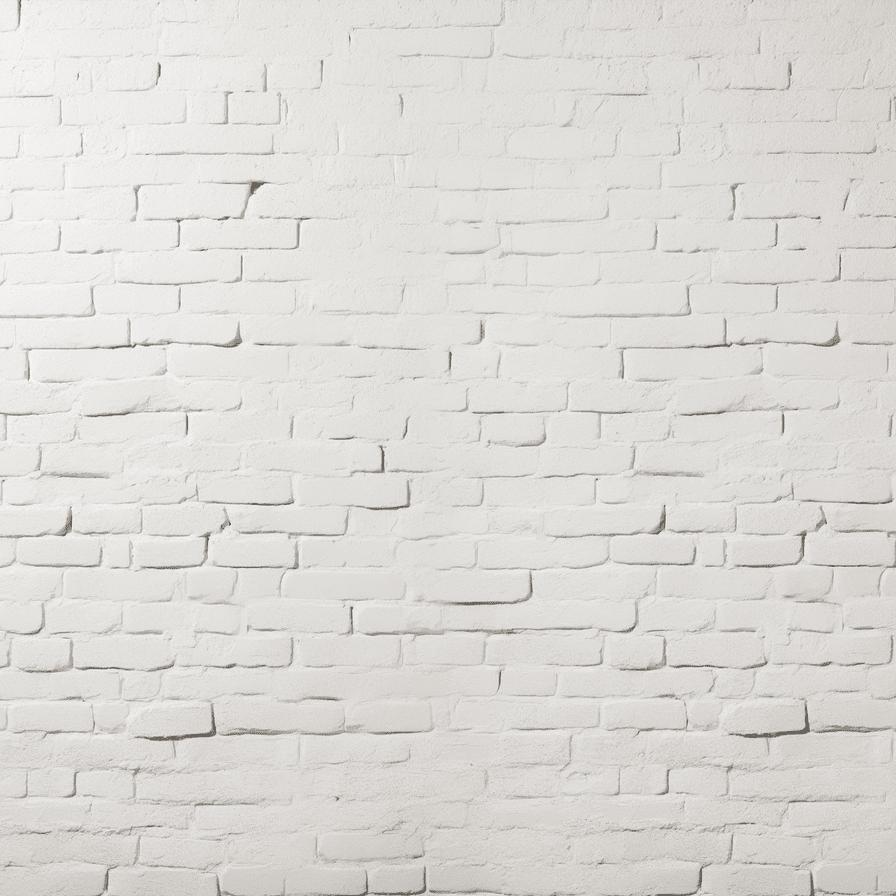 Papier peint brique blanche effet relief