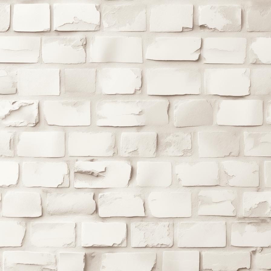 Papier peint imitation pierre blanche structurée