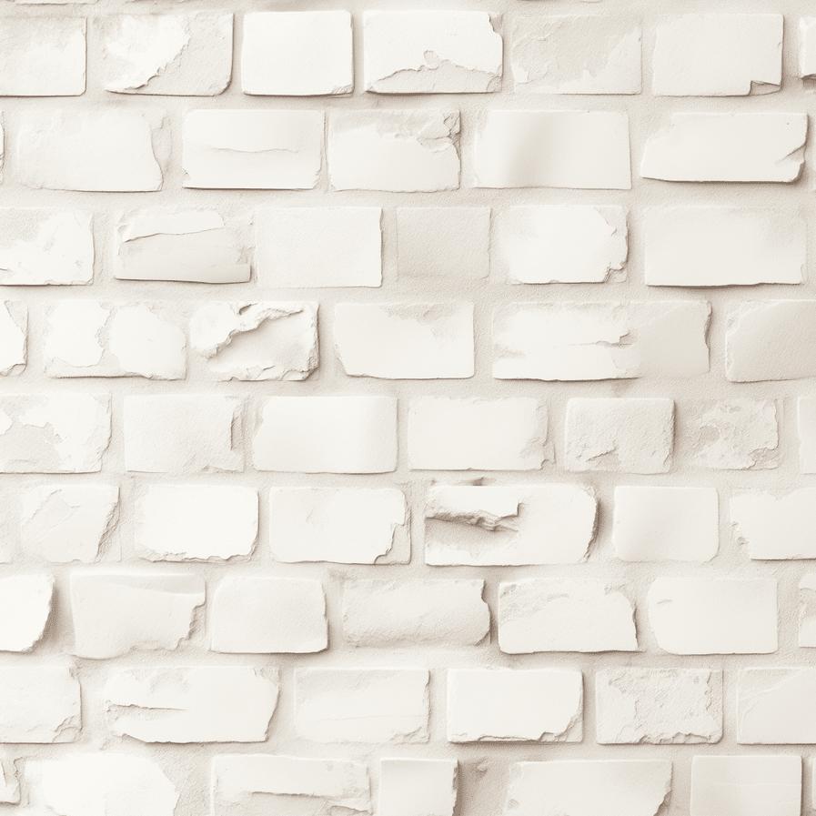 Papier peint imitation pierre blanche structurée